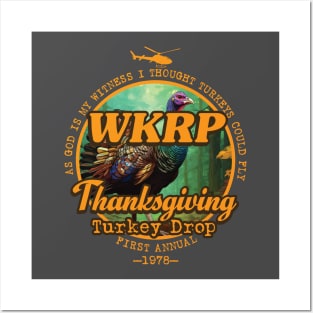 WKRP Turkey Drop 1978 Posters and Art